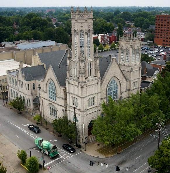 Historic Walnut Street Baptist Church in Louisville, Kentucky