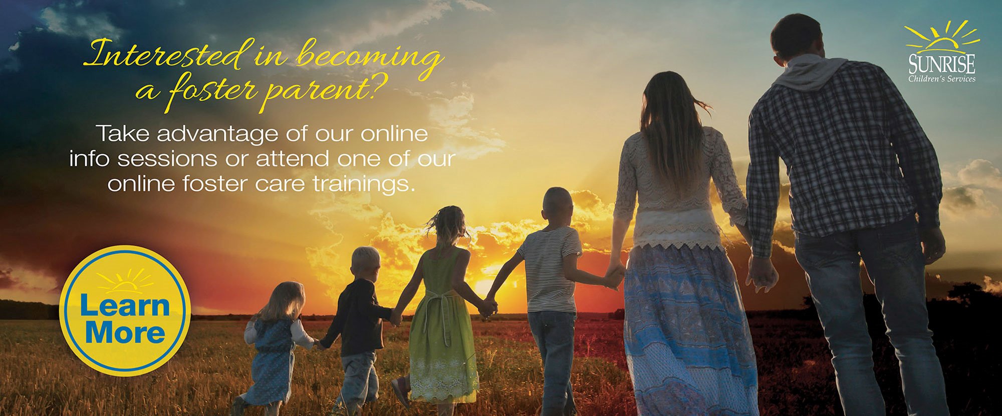 Online foster-parent information and training