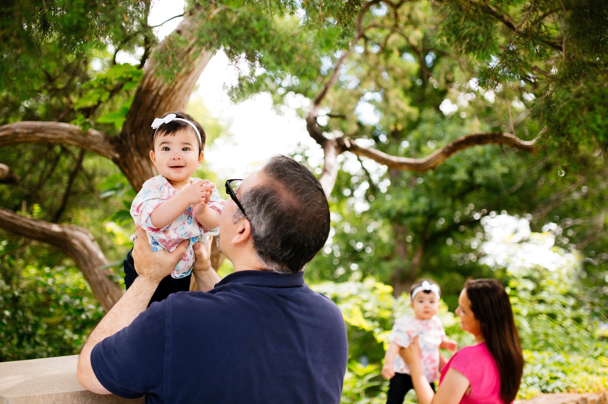 A child speaking with a care professional