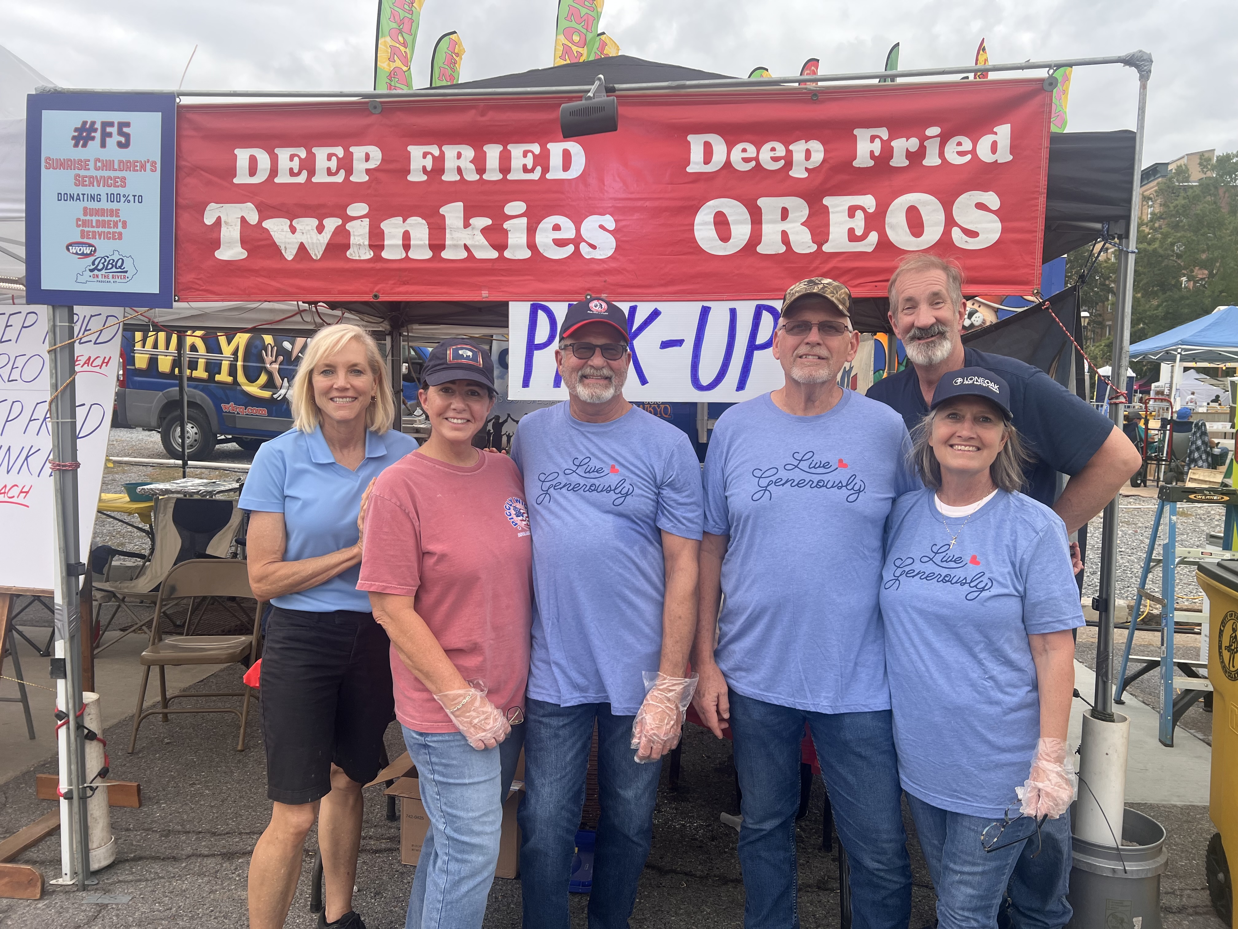 Sunrise Raises Record $25,000 at BBQ on the River in Paducah